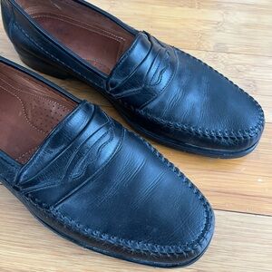 Allen Edmonds Pescara Black Loafers EUC
